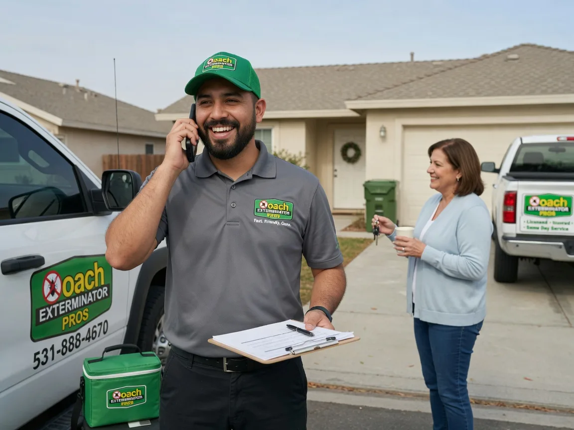 Pest Control Roach Exterminator Saint Mary, MO FAQs